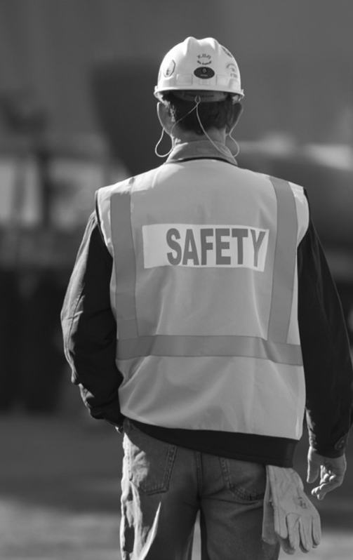 men in safety jackets grey men in safety jackets grey